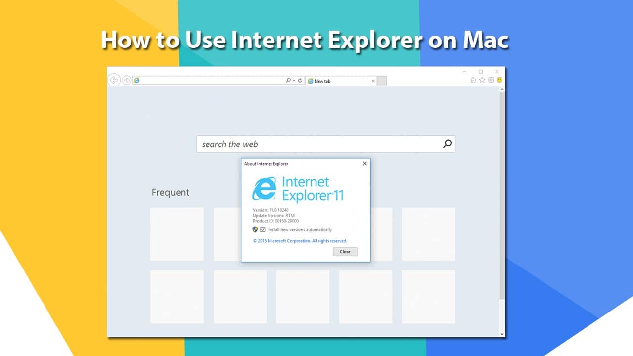 internet explorer 4.5 for mac